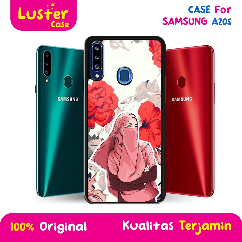 Case SAMSUNG A20S - Casing SAMSUNG A20S [ HIJAB ] Silikon SAMSUNG A20S - Case Hp - Case Mewah - Cass