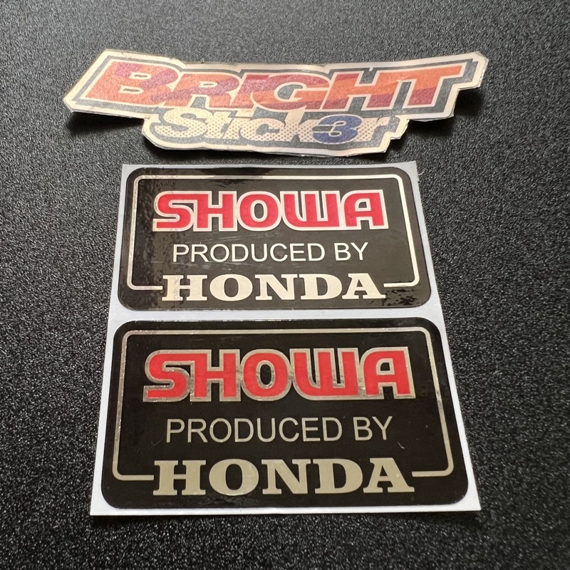 STICKER Stiker SHOCK SHOWA HONDA