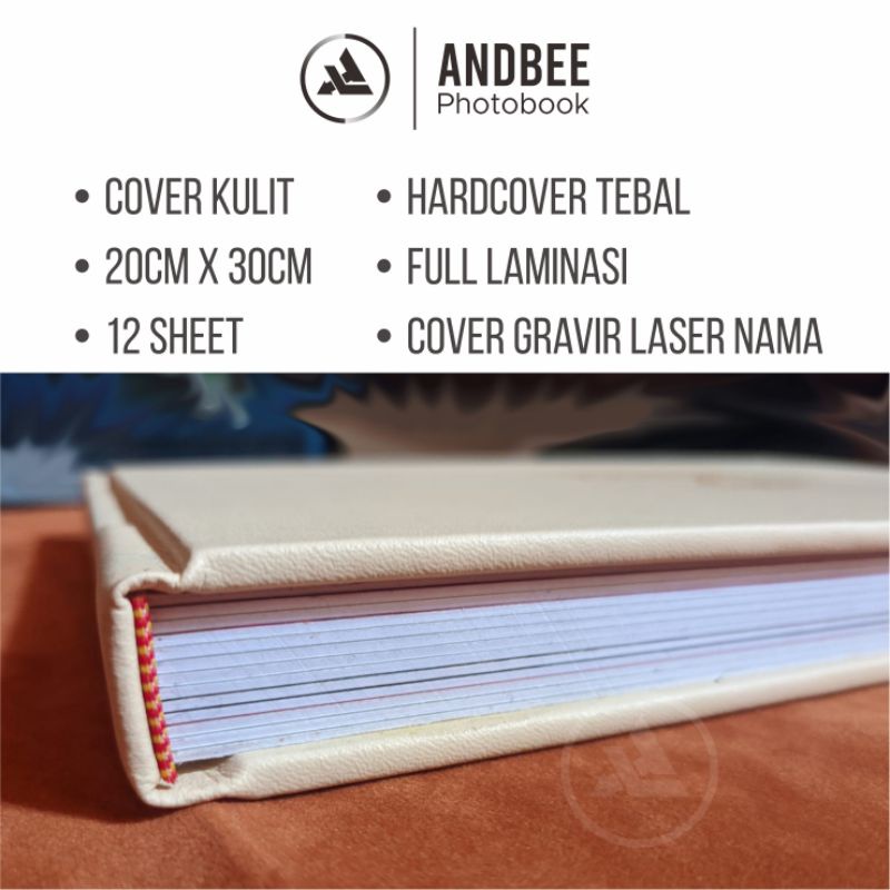 Album Foto Photobook Layflat Premium / Album Sambung / 20x30cm