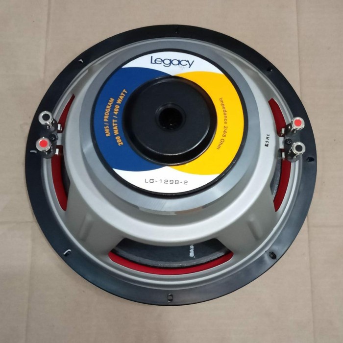 Speaker Subwoofer 12 Inch Legacy LG 1298 2 Double Voice Coil