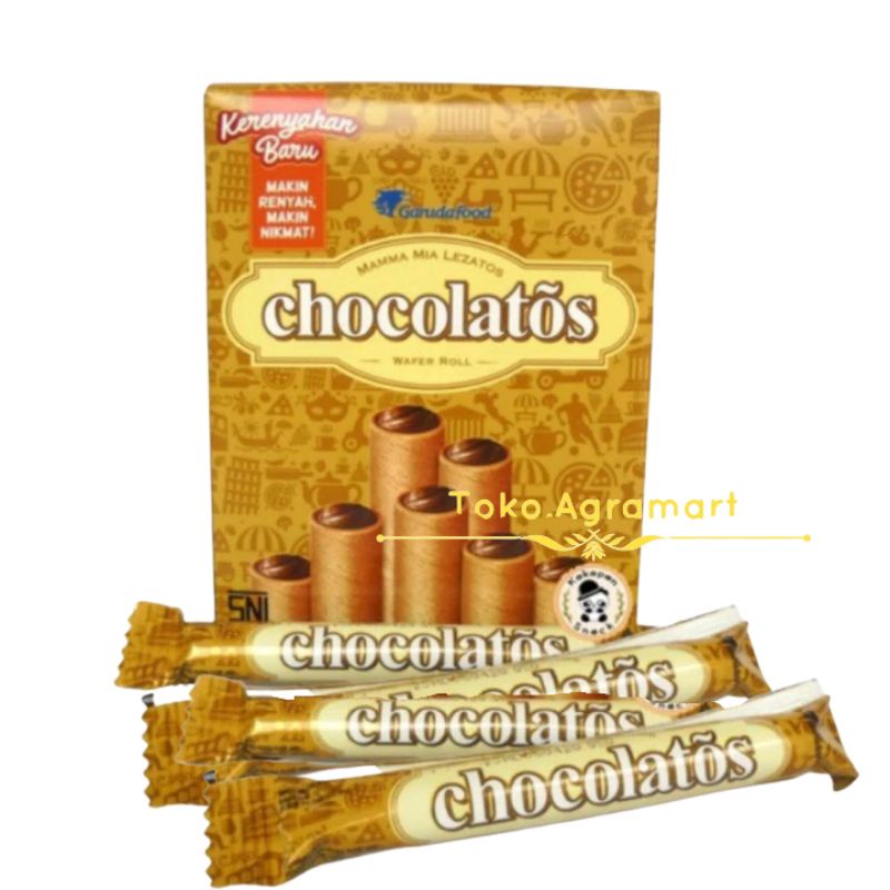 

Gery Chocolatos wafer rol box isi 24