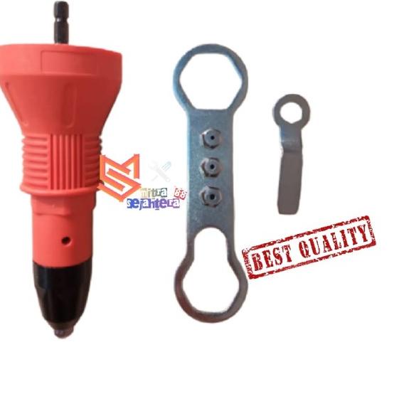 ADAPTER TANG RIVET MESIN BOR / RIVET GUN ELEKTRIK / ADAPTER KAPUSI