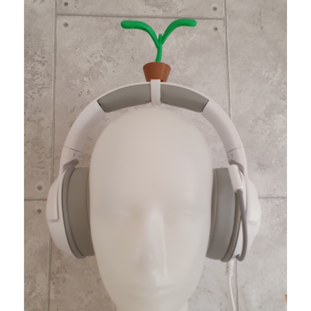 bibit tanaman untuk headphone headset live streaming gaming