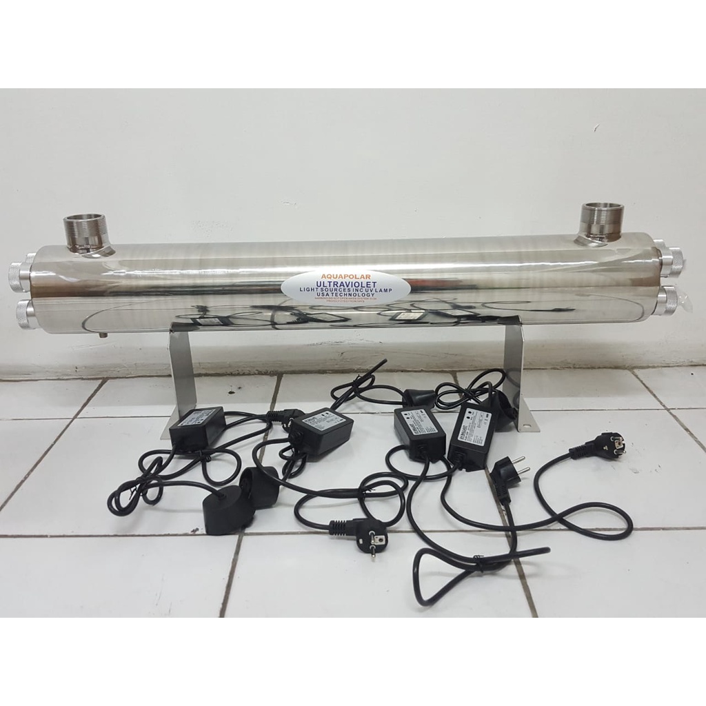 UV set 48 gpm ultraviolet 4 lampu model ballast