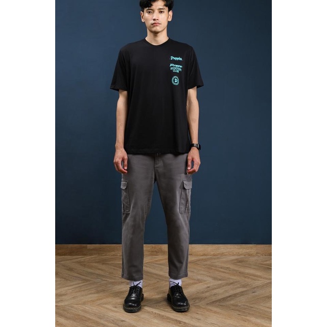 KAOS PREPP STUDIO PREPP SCOOTER CLUB "PREPPIES" TEES BLACK - S