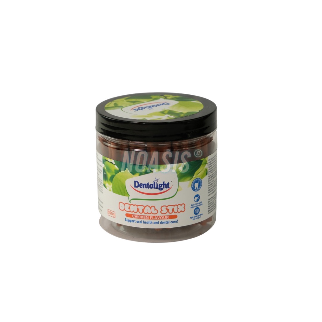 Dentalight Dental stix 220gr snack Dog Cemilan Anjing