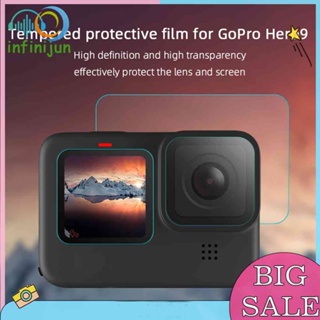 Pelindung Layar Tempered Glass Untuk Lensa Kamera Gopro Hero 9