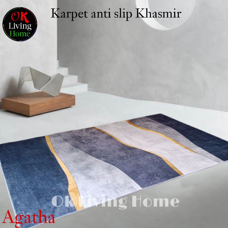 karpet lantai bulu 160 x 230,karpet lantai kashmir,karpet lantai anti slip,karpet lantai