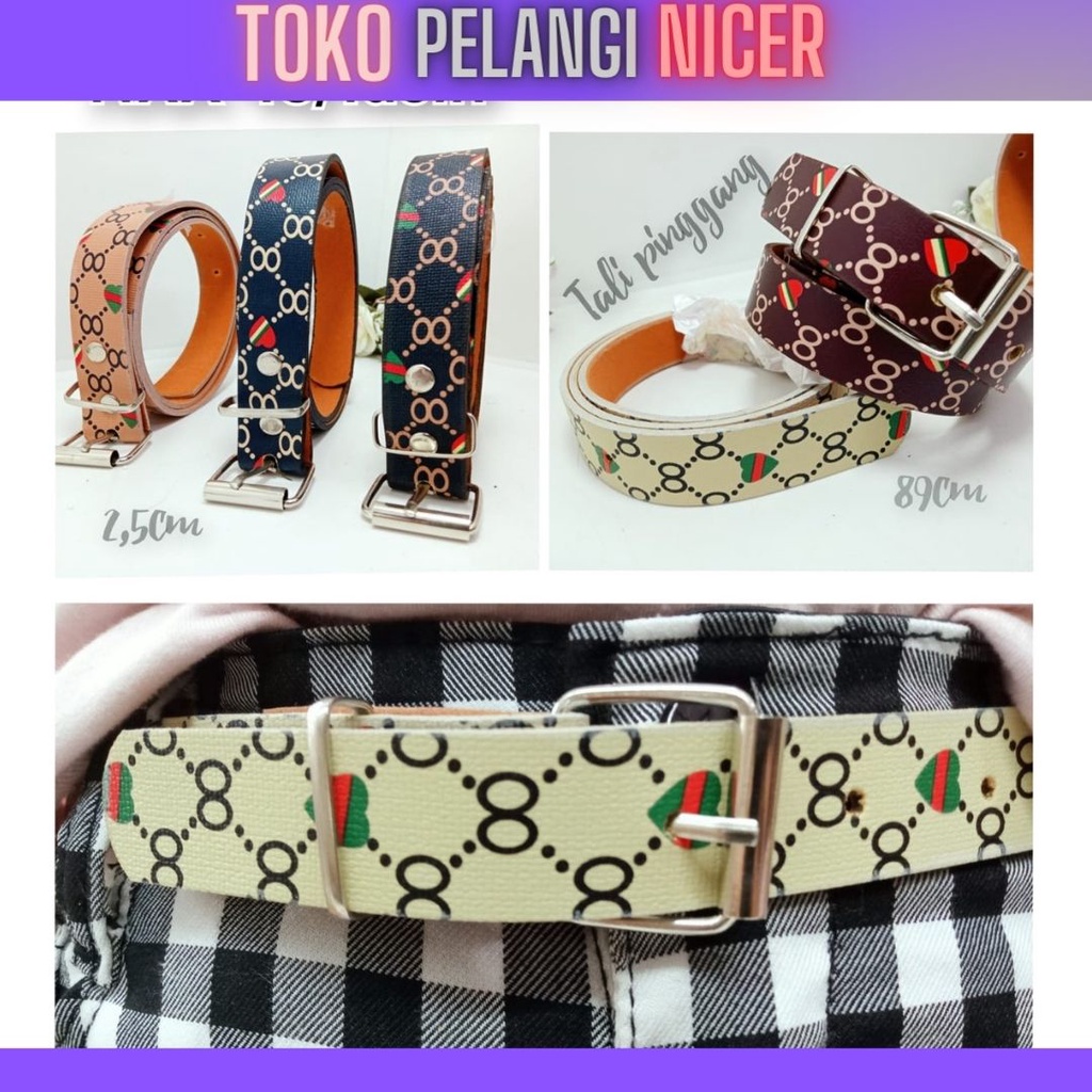 Ikat Pinggang Dress Wanita Women Belt Gcc - Ikat Pinggang GesPer motif Mewah Tokopelanginicer Gesper Ikat Pinggang Dress