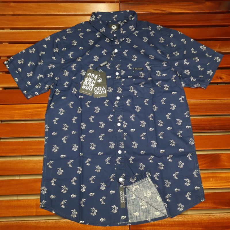 Kemeja pria Dragon Alliance Original planet surf