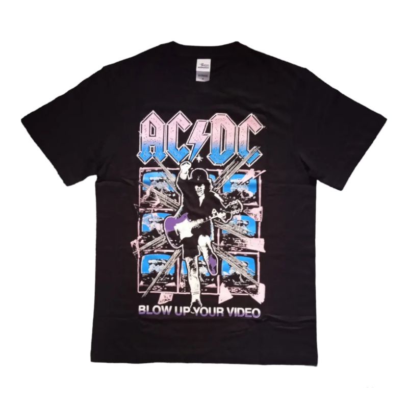 Baju Kaos T-Shirt ACDC Blow Up Your Video