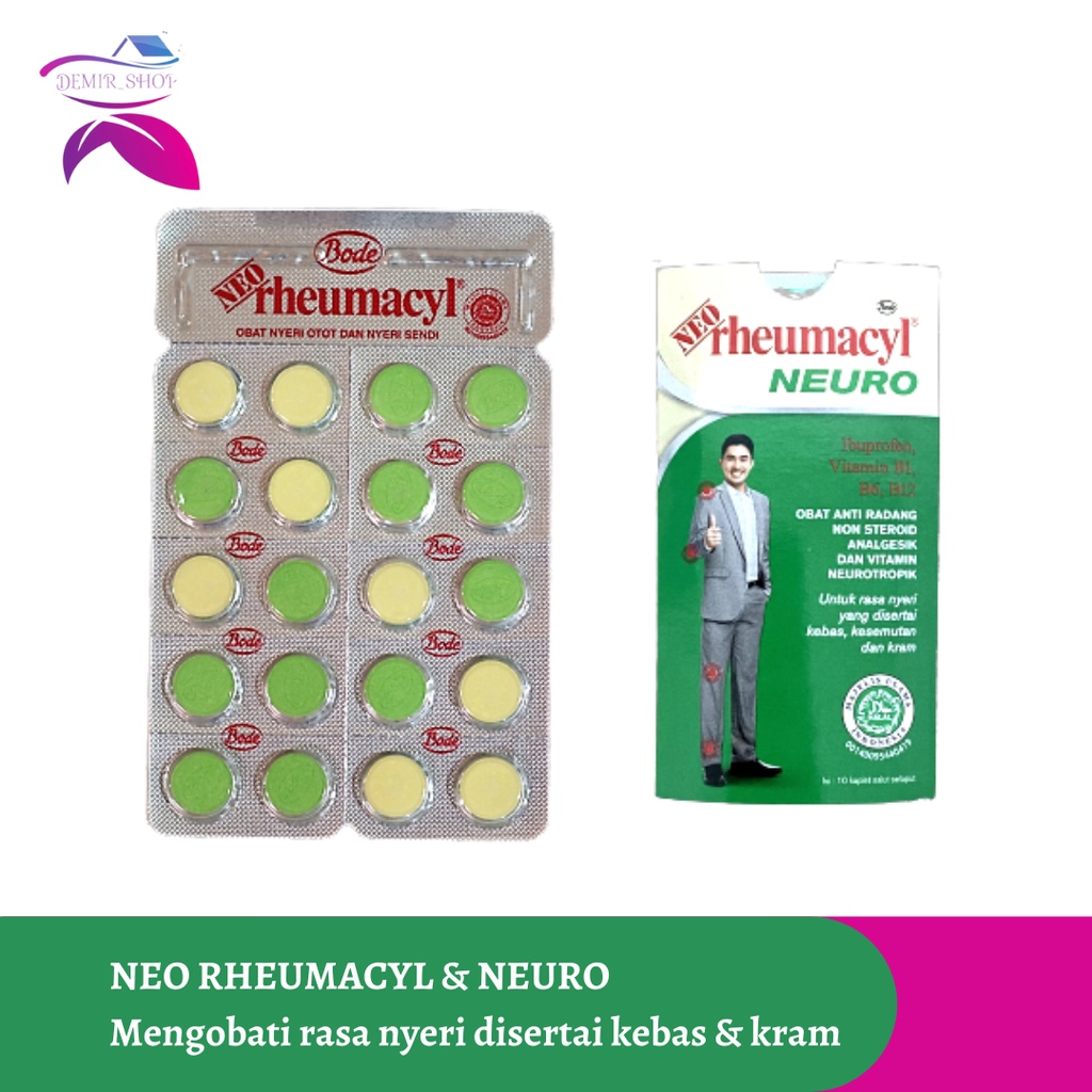 Neo Rheumacyl / Neo Rheumacyl Neuro Obat Pereda Nyeri Otot Nyeri Sendi