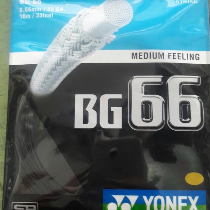 TALI RAKET / SENAR RAKER BADMINTON / BG66 ASLI / NO KW / BAGUS PUNYA