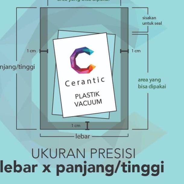 

Plastik Vacum Emboss 12x20 / Vacuum Bag Embossed 100 pcs