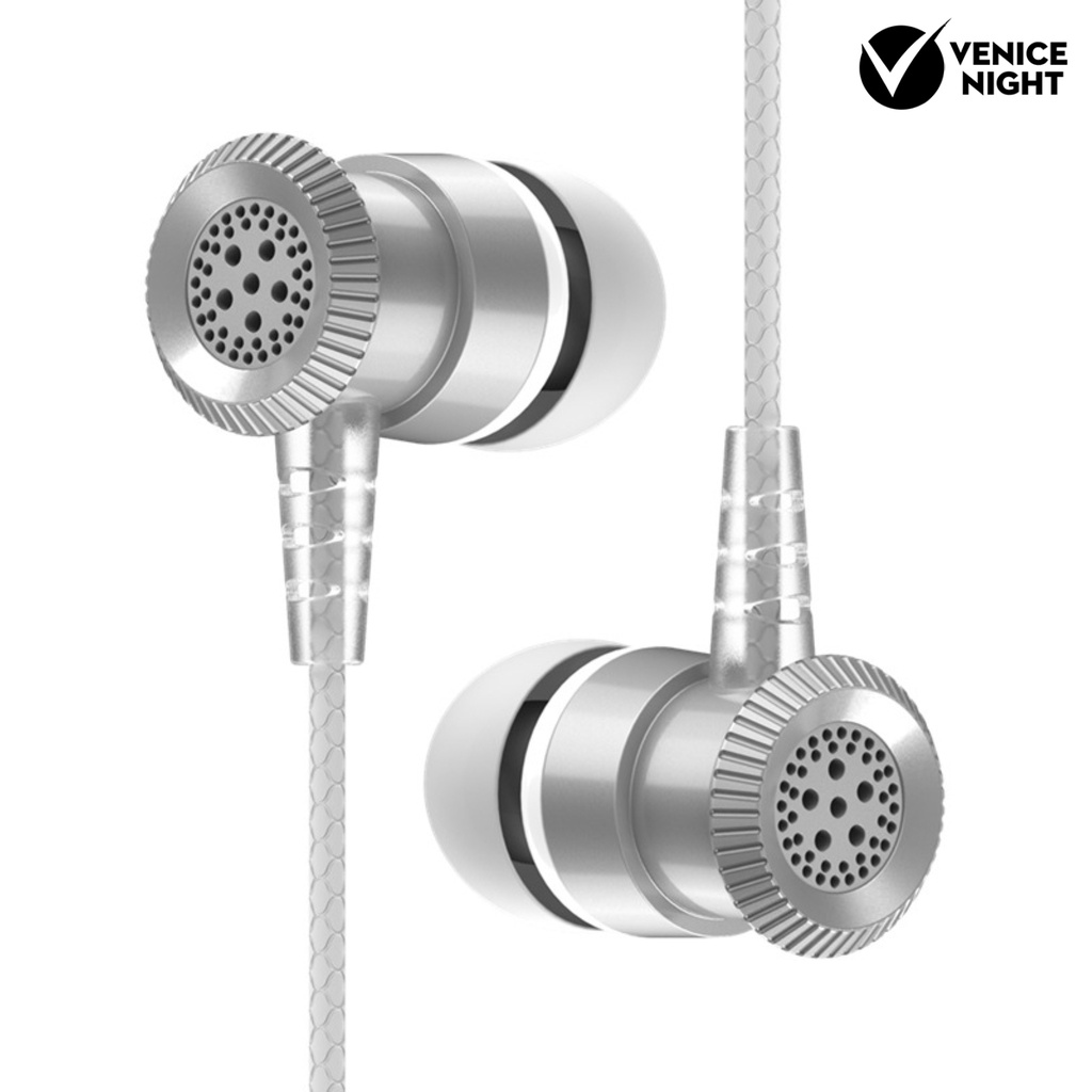 (VNEP) (Berkabel) Universal In-ear Stereo Bass Noise Reduction Music Earphone Headphone