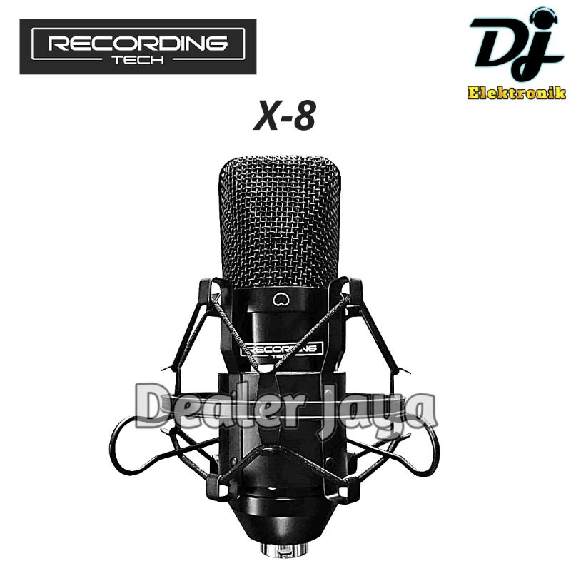 Mic Condensor Recording Tech X 8 / X8
