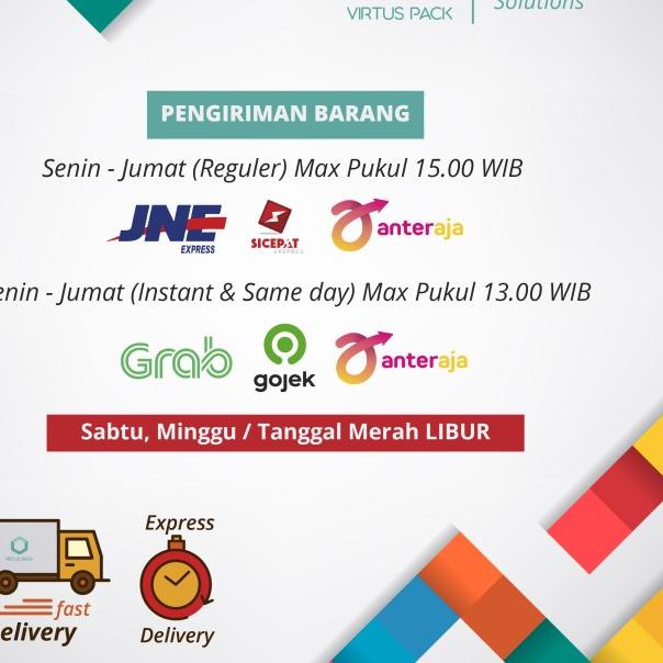 

Virtuspack / Mika Plastik / Bento Box 4 sekat / JLB-4 / 50pcs