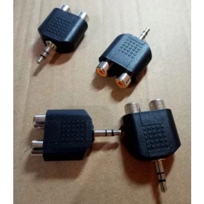 Jual Jack Rca To Mini Stereo Hp Y Rca T Rca Aux Auk Hp Rca Mm