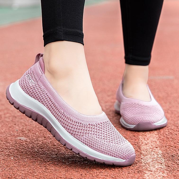 K37P FOKU Sepatu Wanita Santai Sepatu Sneakers Wanita Sepatu Slip On Wanita Terbaru D8T