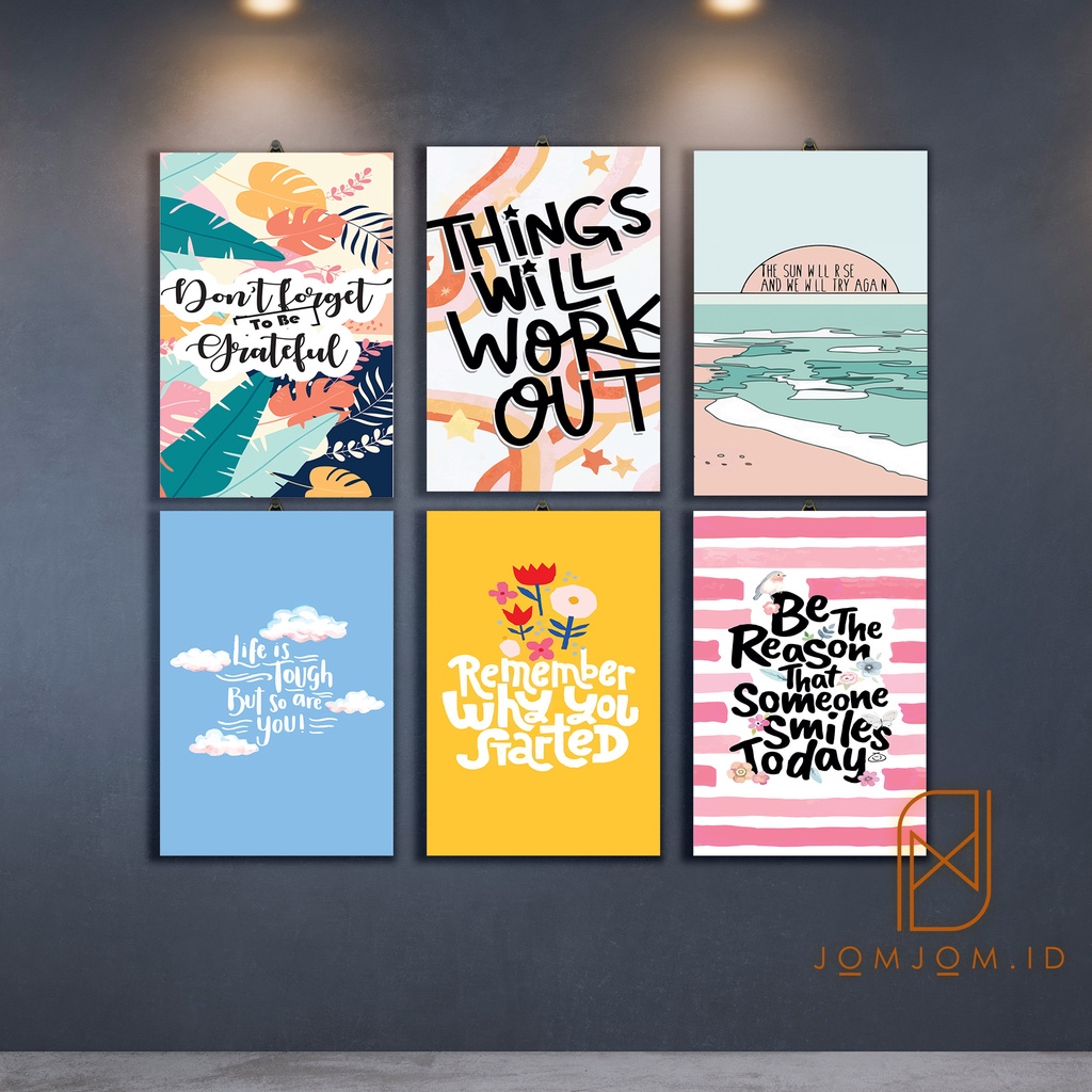 HIASAN DINDING QUOTE MOTIVASI WALLDECORE HIASAN DINDING PAJANGAN POSTER KAYU QUOTE MOTIVASI BAHASA I