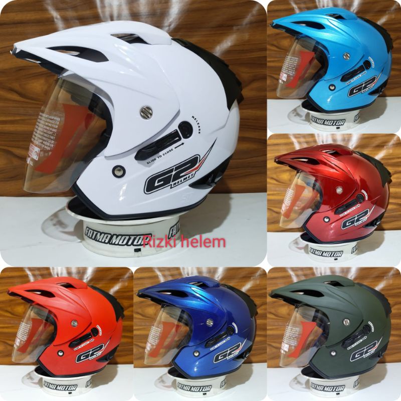 Helm Original G2 Exterminator Double Visor ,
