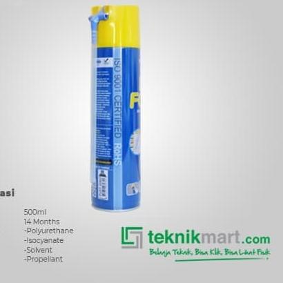 

PUFF DINO PU FOAM (BUSA POLYURETHANE) 500 ML HARGA PROMO! - 750 ML