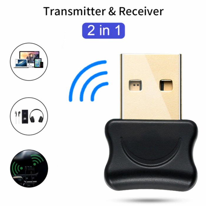 USB Dongle Audio Bluetooth 5.0 Transmitter Adapter KN 321