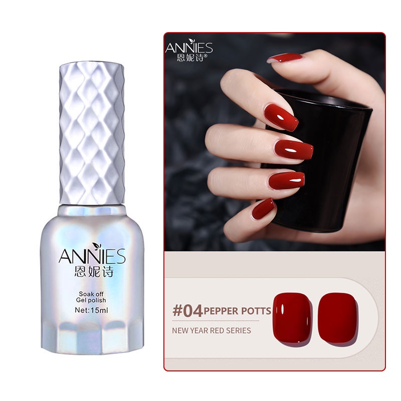 Annies Kuteks Gel New Year Red Series 15ml