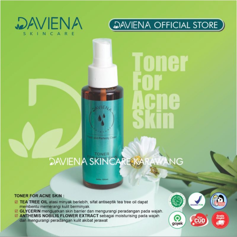 TONER FOR ACNE SKIN|DAVIENA SKINCARE