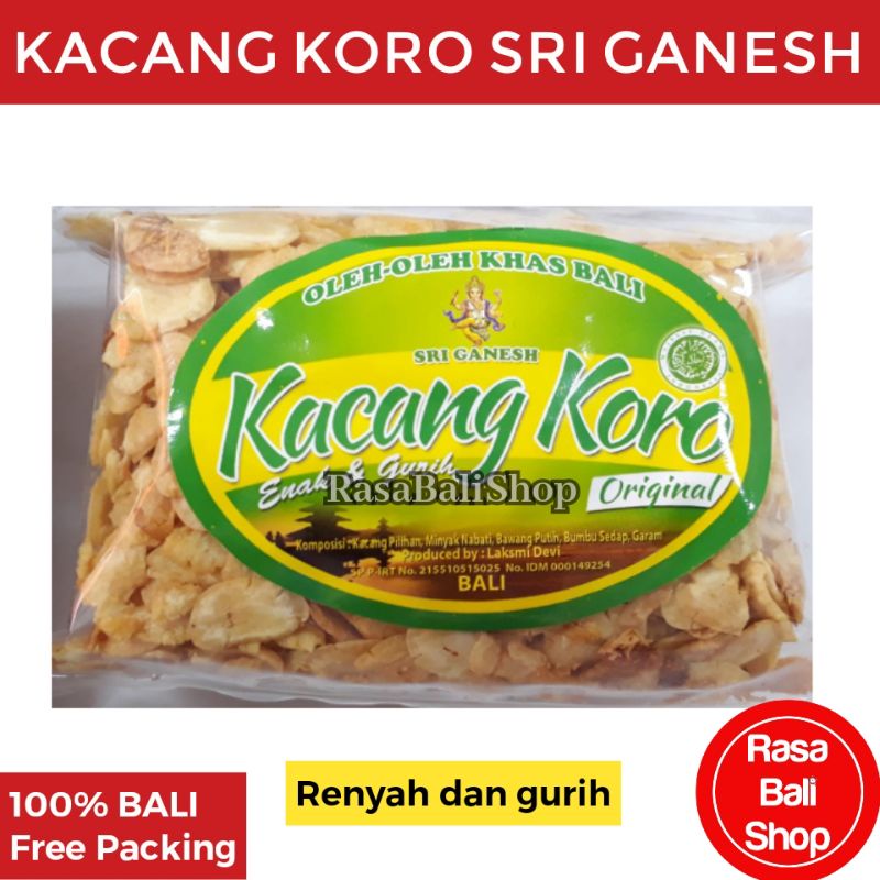 

Kacang Koro Ganesh, Kacang Koro Bali, Kacang Bali, Kacang Gurih
