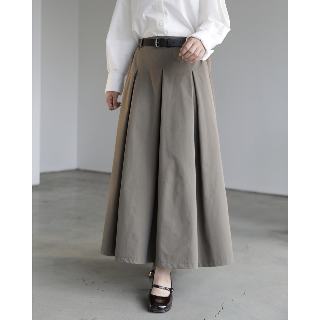 Saba Front Pleated Skirt