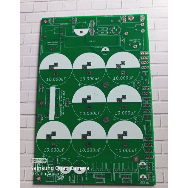PCB PSU 10 Elco Dobel Layer