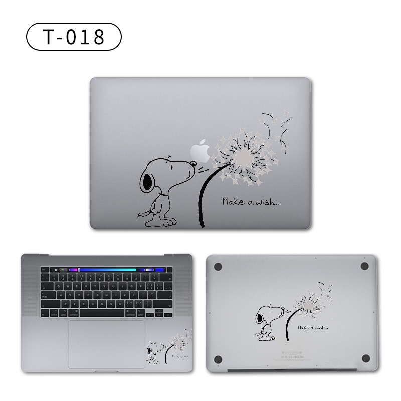 Stiker Skin Vinyl Transparan Motif Print Kartun Untuk Laptop HUAWEI MATEBOOK D14 D15 D16 MATEBOOK 14