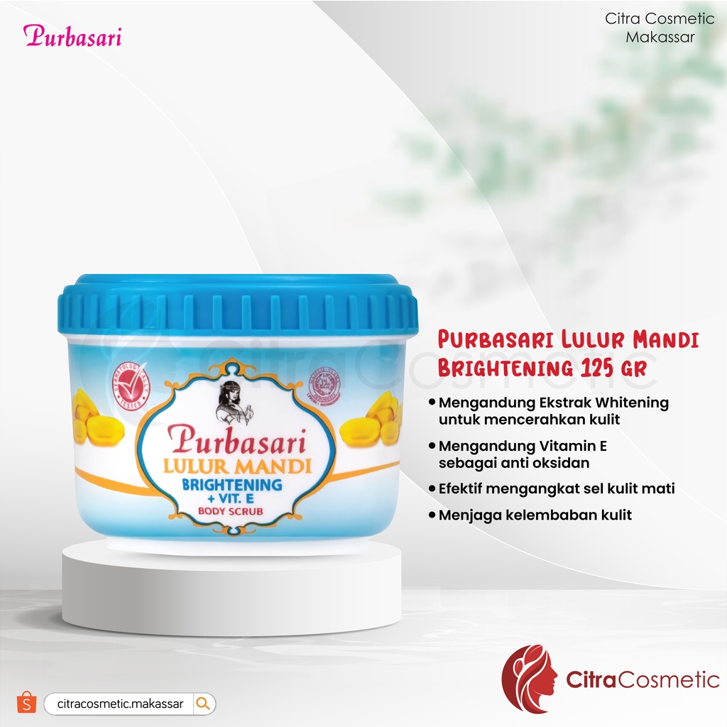 Purbasari Lulur Mandi Series 125 Gr | 235 Gr