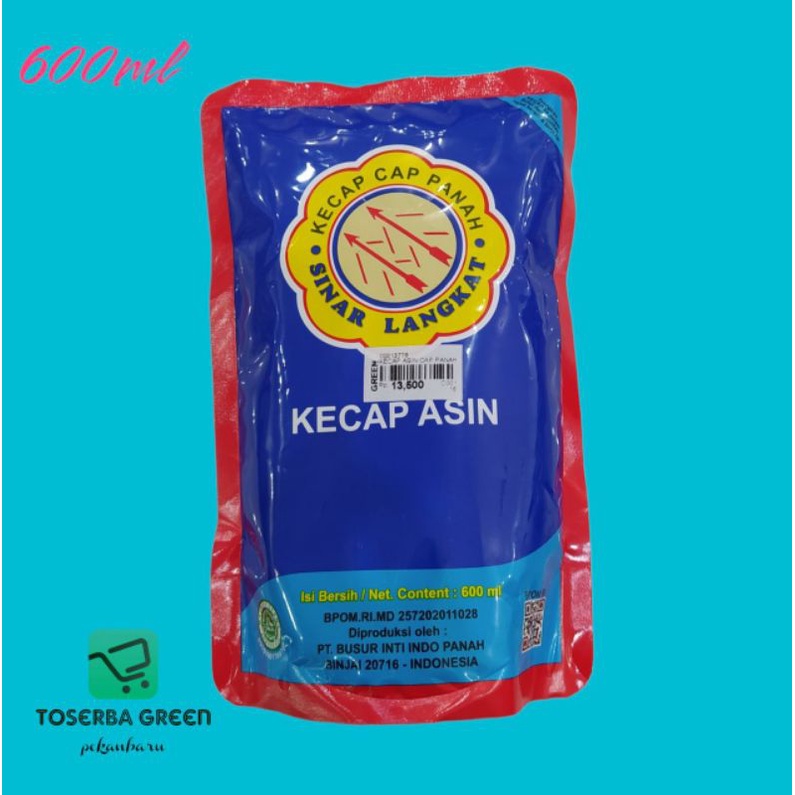 

Kecap Asin Cap Panah Sinar Langkat 600ml