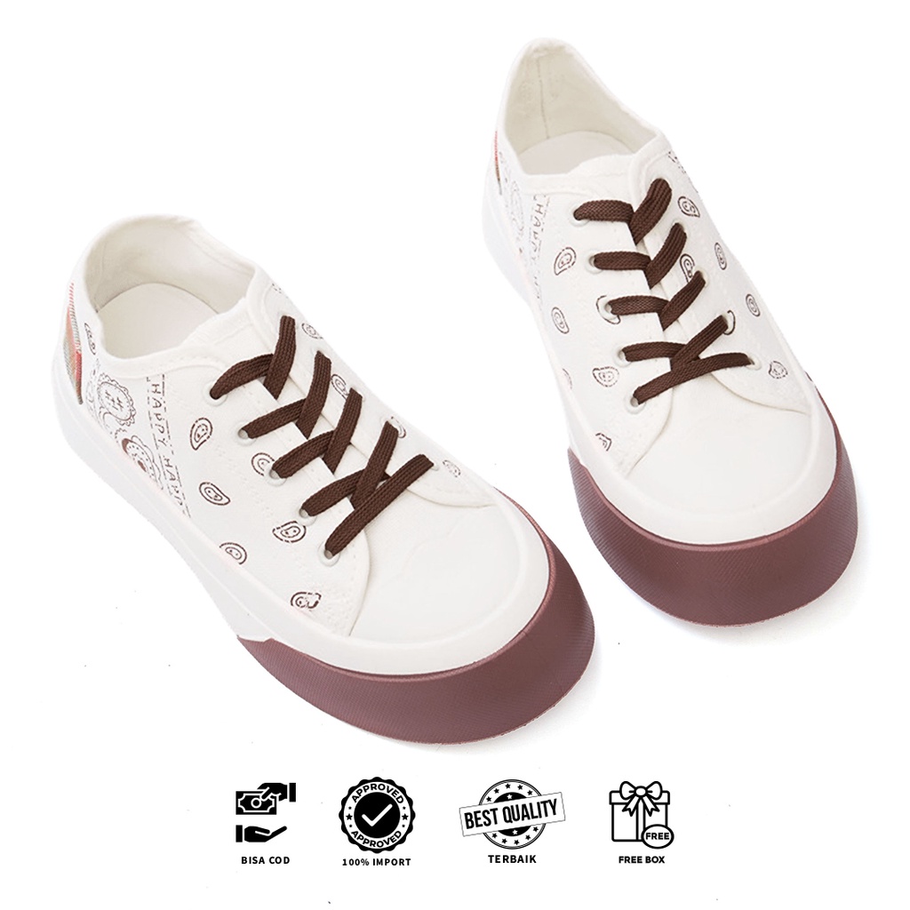 [Original Ber-Hologram] SNEAKYSHOES AREUM SEPATU WANITA KEKINIAN SNEAKERS SHOES 918