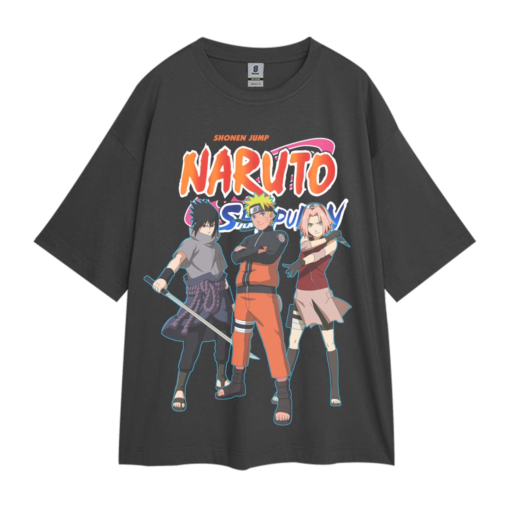 Uzumaki Naruto style Oversize tee T-shirt Naruto Shipuden