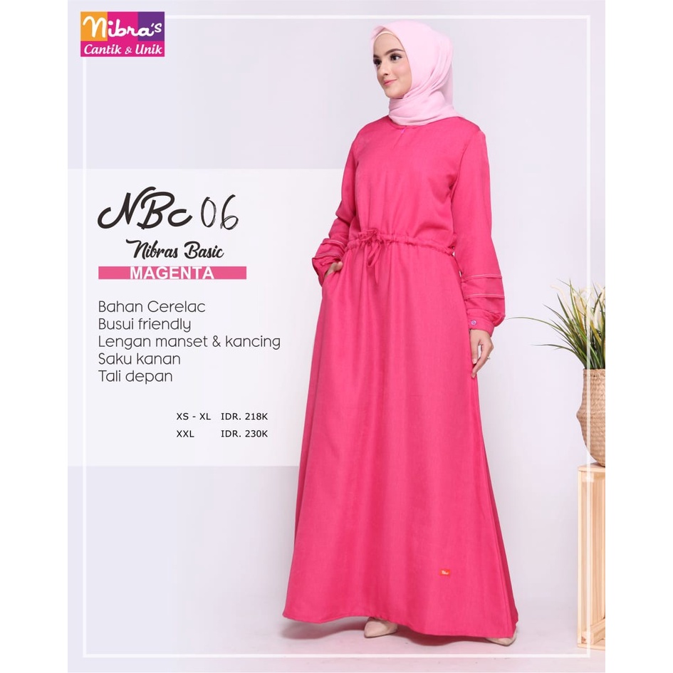 PROMO CUCI GUDANG GAMIS NIBRAS KODE NBC