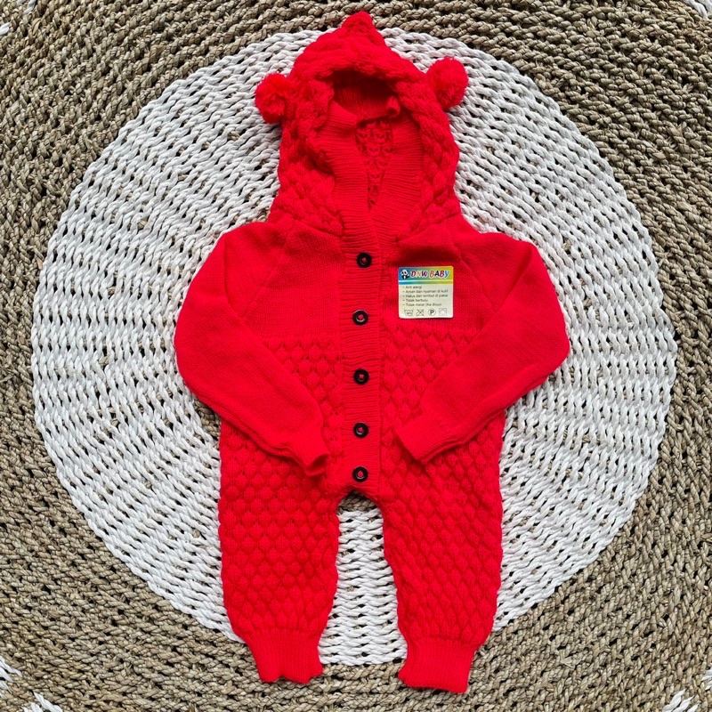 PROMO 7.7 Jumper Bayi Bodysuit Jumper Rajut Jumper Bayi Newborn SNI DNW BABY