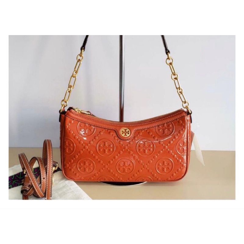 tb T monogram embossed