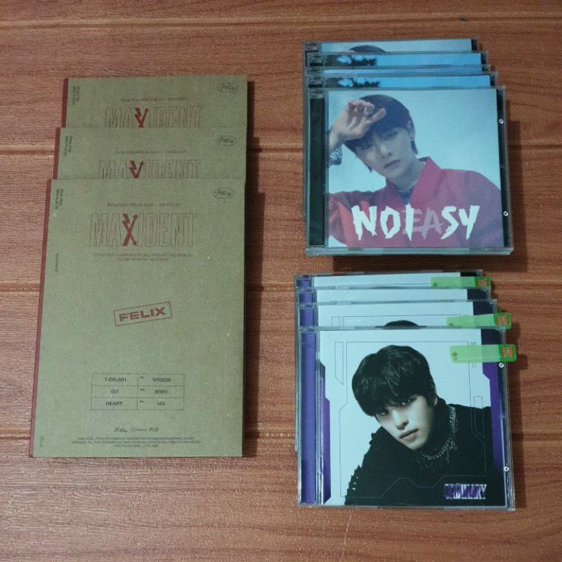 [Baca Deskripsi] Stray Kids album only noeasy maxident paper case oddinary