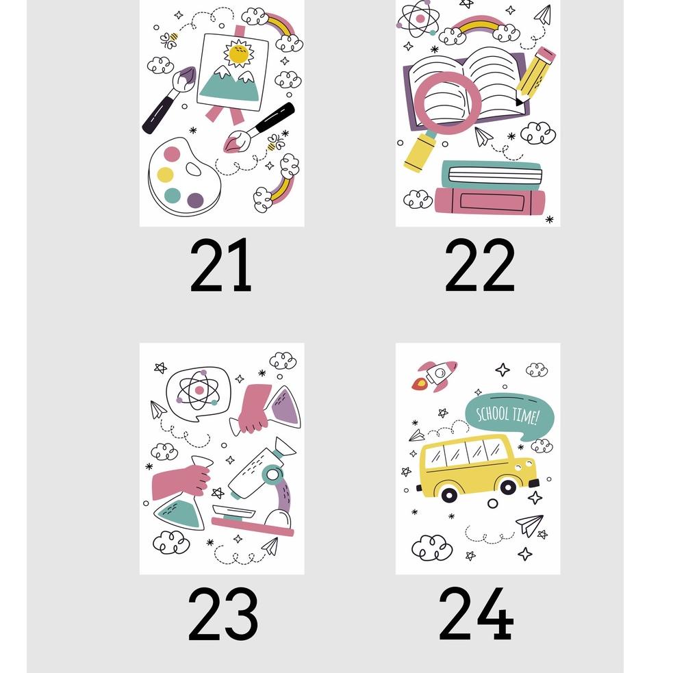 

ㄵ Notebook / Buku Catatan Soft Cover Custom A5 30 Lembar ヱ