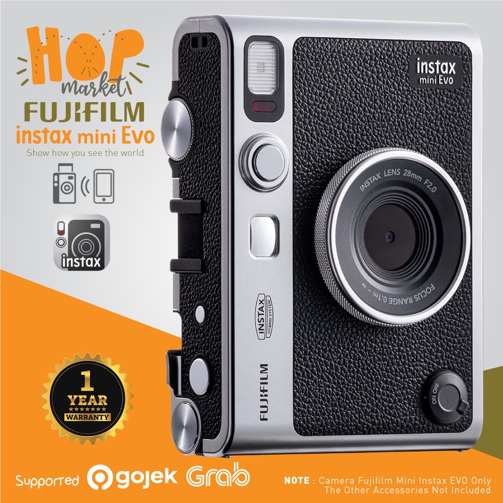 Jual Fujifilm Camera Instax Mini EVO Kamera Instan Garansi Resmi 1 ...