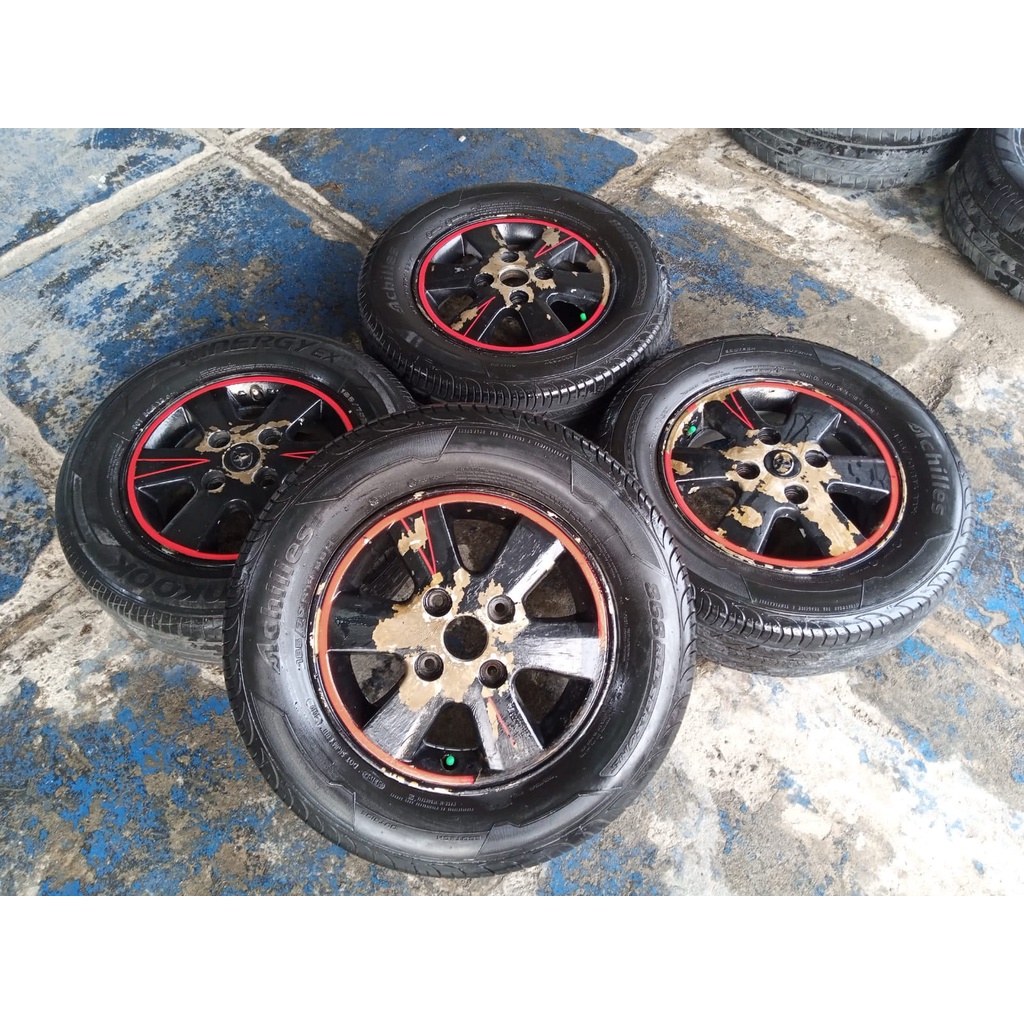 velg bekas avanza ring 14x5 seken bekas murah berkualitas plus ban