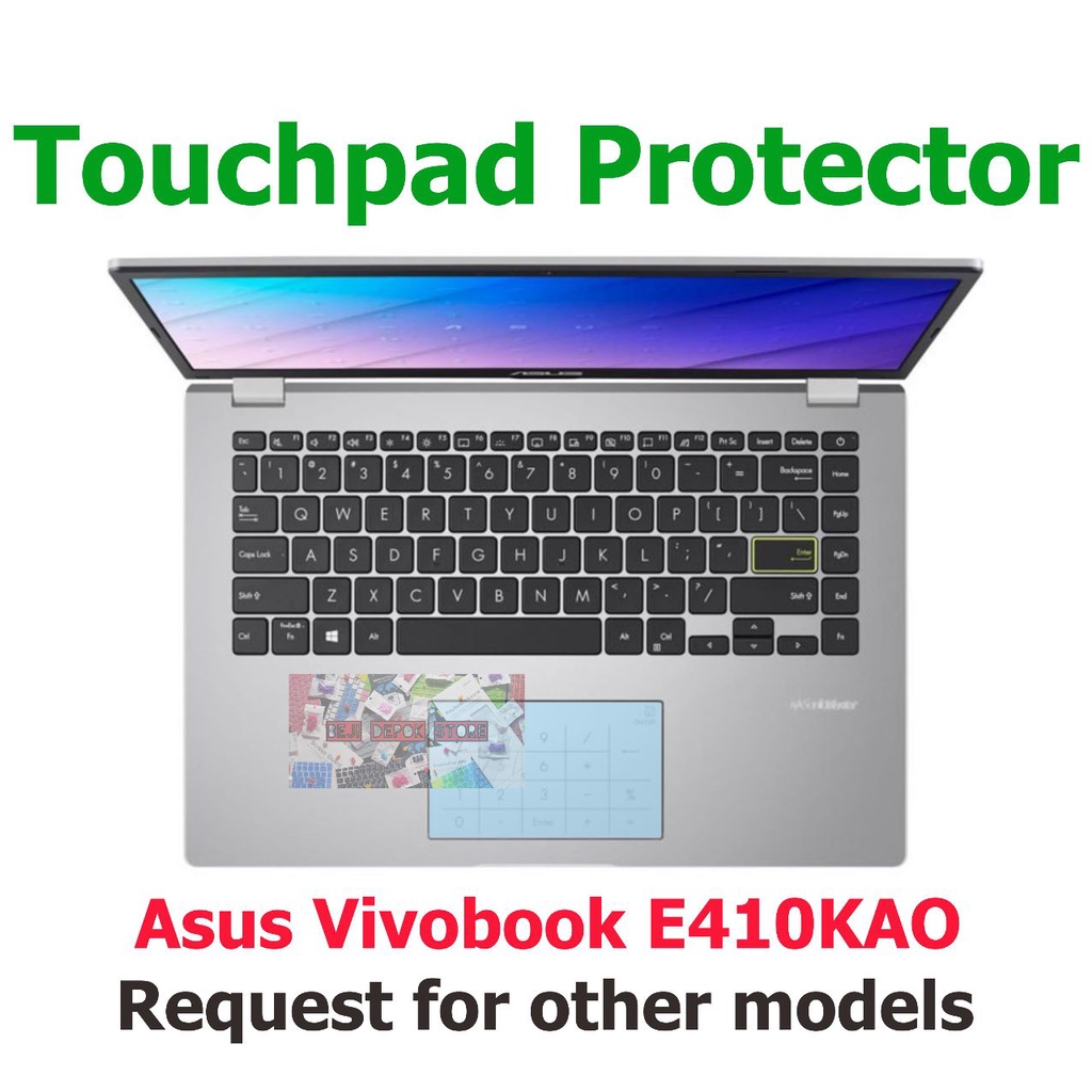 Touchpad Trackpad Protector Anti Gores Asus Vivobook 14 E410KAO