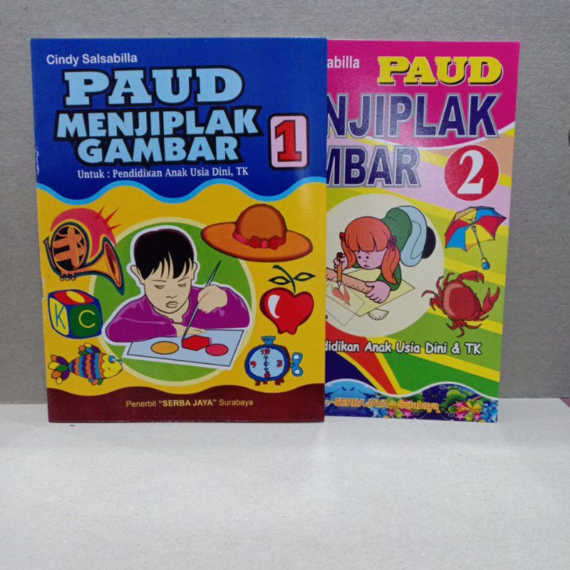 Buku Paud Menjiplak Gambar