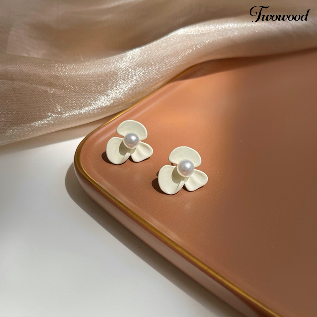 1 Pasang Anting Klip Telinga Model Simple