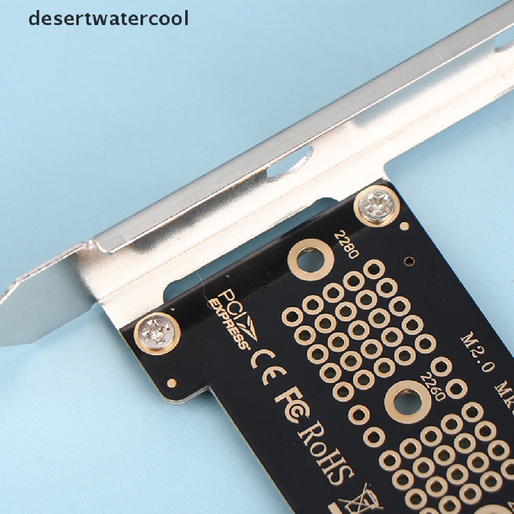 Deid 1 Set Adapter Card M.2 NVMe SSD Ke PCIE 3.0 X16 / X8 / X4 / X1 Untuk Komputer Desktop