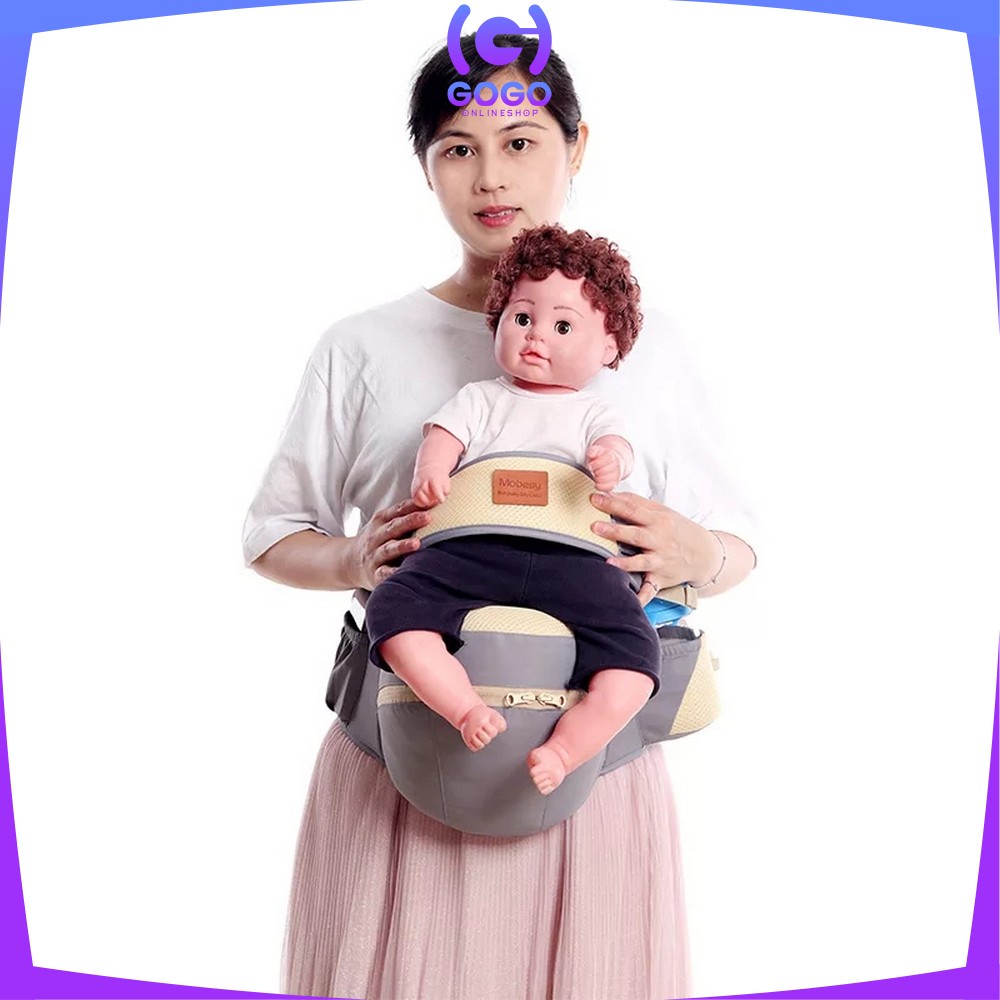 GOGO-C60 C171 Gendongan Bayi Depan Hipseat / Baby Carrier Ransel Multifungsi Perlengkapan Bayi Impor