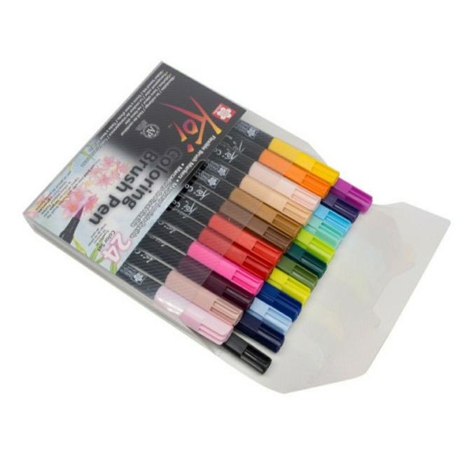 

Sakura Koi Coloring Brush Pen Set 24